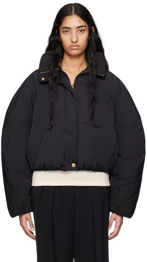JACQUEMUS Black La Casa 'La doudoune courte Caraco' Jacket