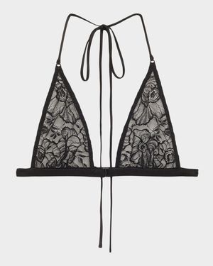 Michelia Floral Lace Soft Triangle Bra