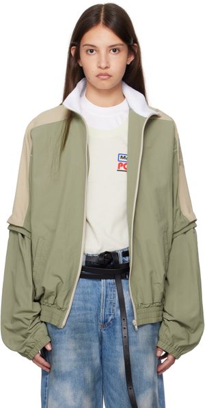 Magliano Khaki & Beige Rave Jacket
