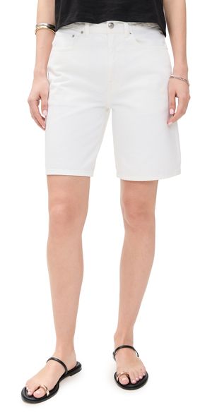 Madewell The 1997 Denim Bermuda Short Pure White 31