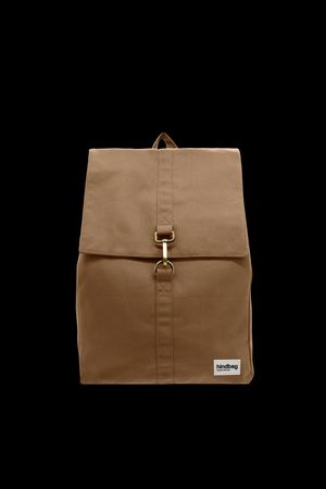 Hindbag - Sac à dos en coton - Taille Unique - Marron