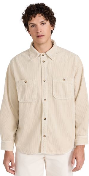 Isabel Marant Nario Corduroy Shirt Ecru L