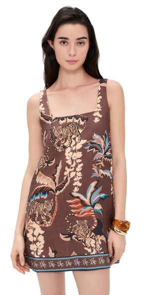 Las Sureñas Short Dress Bali Tiger S