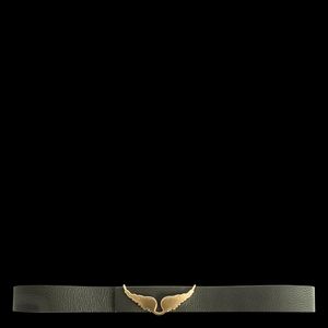 Zadig&voltaire - Ceinture réversible en cuir - Taille 3 - Vert