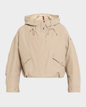 Eucalyptus Water-Repellent Hooded Jacket
