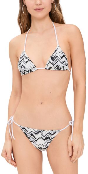 Missoni Bikini Set Black/White 48