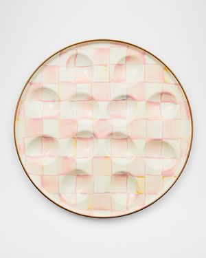 Rosy Check Egg Plate
