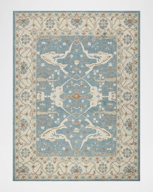 Claremont Hand-Tufted Oushak Rug, 9' x 12'