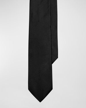 Men's Silk Peau de Soie Tie