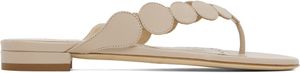 Manolo Blahnik Beige Nour Sandals