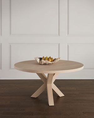 Keelan Tripod Base Dining Table, 60"