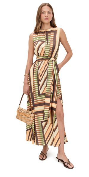 MISA Anabella Dress Geo Scarf L