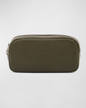 Men's Cestello Leather Toiletry Bag