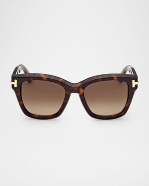 Icon 53mm Acetate Butterfly Sunglasses