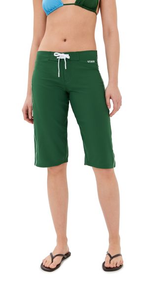 STAUD Harbor Board Shorts Jungle/White S