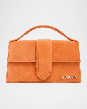 Le Grand Bambino Suede Crossbody Bag