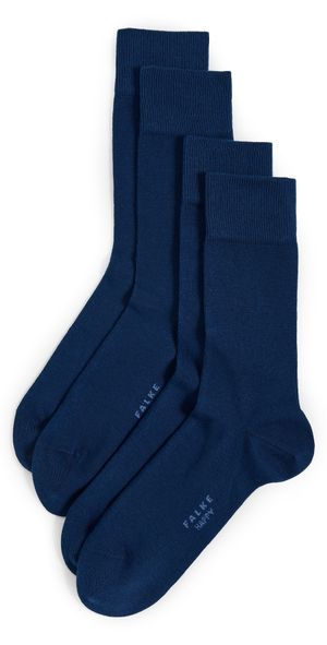 Falke Happy 2 Pack Socks Royal Blue 43-46