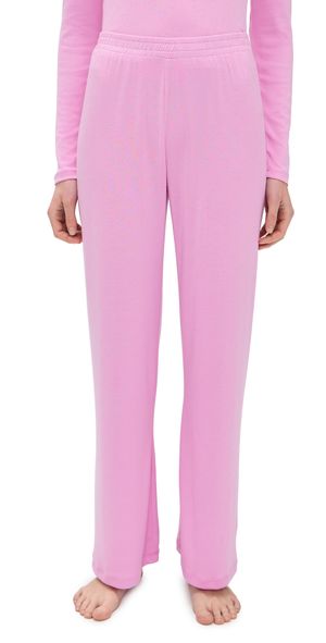 Z Supply Josie Heart Pants Pink Crush L