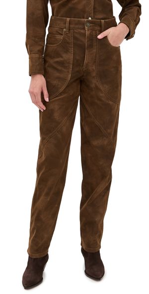 Isabel Marant Étoile Kelvina Pants Tabacco 42