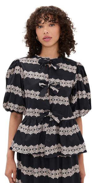 The Lulo Project Orquid Top 2 Lines Macrame M