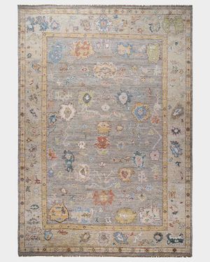 Chennal Hand-Knotted Rug, 10' x 14'