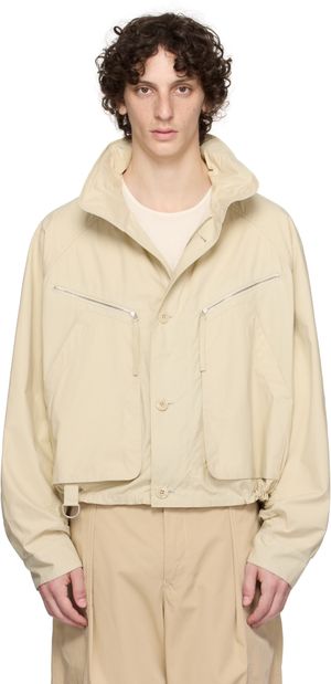 LEMAIRE Beige Parachute Jacket