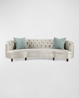 Monroe Tufted Sofa, 114"