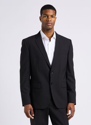 Boss - Costume en laine mélangée - Taille 94 - Noir