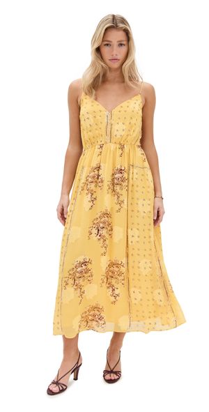 Ulla Johnson Elena Cami Midi Dress Soleil 16