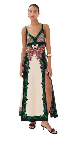 La DoubleJ La Favorita Silk Dress Mariposa Placee S