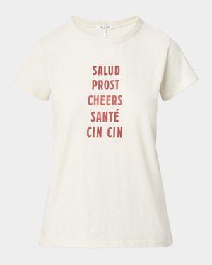 Cheers Crewneck Graphic Tee