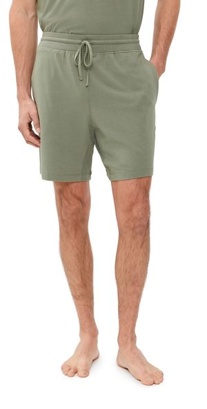 Lunya Slumberknit Shorts Shaded Olive L