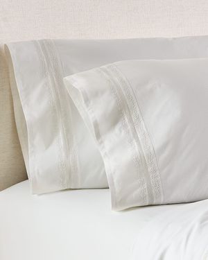 Miriah 200 Thread Count Percale King Pillowcase
