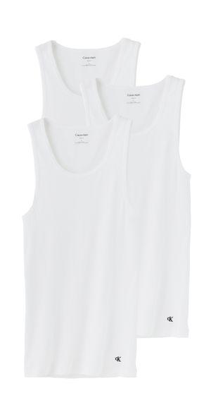 Calvin Klein Underwear Cotton Classic 3-Pack Tank White XL