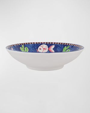 Melamine Campagna Pesce Pasta Bowl