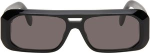 Palm Angels Black Willow Sunglasses