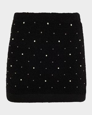 The Embellished Mini Skirt
