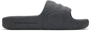 adidas Originals Sandales à enfiler 22 grises - Adilette