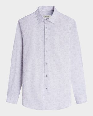 Men's OoohCotton James Tonal-Print Sport Shirt
