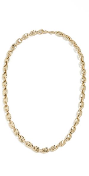 Tory Burch Delicate Gemini Necklace Light Brass One Size