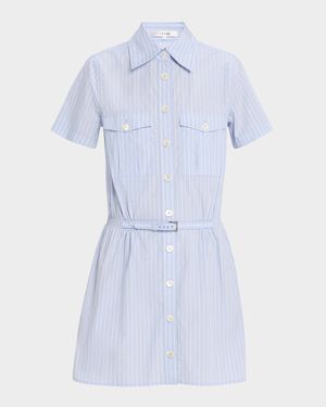 The Striped Safari Shirtdress