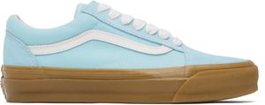 Vans Blue Premium Old Skool Gum Sneakers