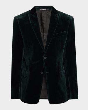 Men's Velvet Sport Coat