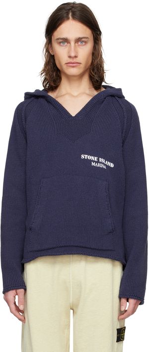 Stone Island Indigo 'Marina' Hoodie