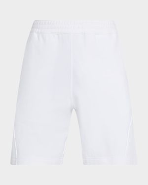 Men's Couture Seam Cotton Fleece Bermuda Shorts