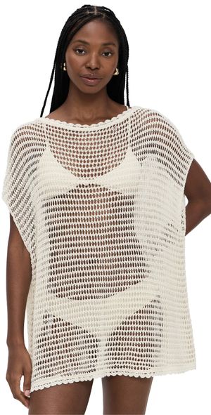 STAUD Oriya Dress Ivory XS