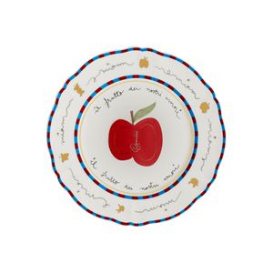 Bitossi Home - Assiette à mignardises céramique - Taille Unique - Rouge