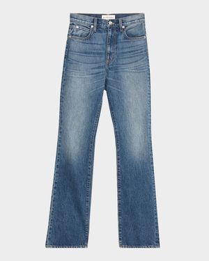 Jade High-Rise Slim Bootcut Jeans