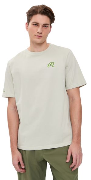 Malbon Golf Foraging Fairways Bermuda Tee Ivory XXL