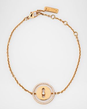 LUCKY MOVE 18K ROSE GOLD DIAMOND BRACELET